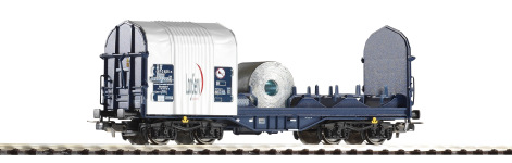 PIKO 54396 - H0 - offener Schiebeplanwagen Shimmns der DB AG; Ep. V